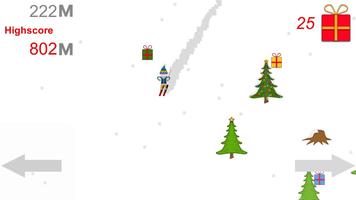 Santa Skiing adventure capture d'écran 3