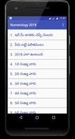 Numerology in Telugu Cartaz