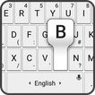 Emoji white keyboard