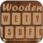 3D Wooden Skin Keyboard Theme icône