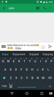 L Emoji Keyboard(Lollipop) Affiche