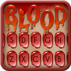 Blood Drop Keyboard With Scary Theme icône