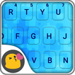 Blue shadow Emoji keyboard