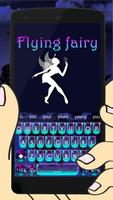 Flying Fairy Land Keyboard Theme Affiche