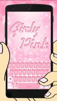 Pink Bow Keyboard - Cute and girly Keyboard Affiche
