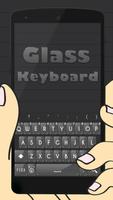 Glass Keyboard Affiche