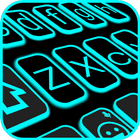 Neon Emoji keyboard - FancyKey icône