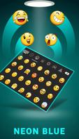 Neon Emoji keyboard - FancyKey capture d'écran 1