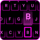 Neon Pink Keyboard - IOS Emoji أيقونة