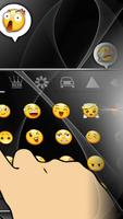 برنامه‌نما Sparkle Black and White Keyboard عکس از صفحه