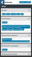Dictionnaire éducation [En~Fr] capture d'écran 3