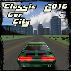 Classic City Car 3D icon