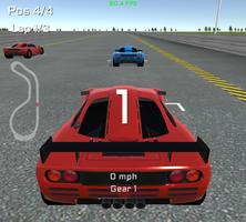 Fast Race Simulator 3D captura de pantalla 1