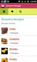 Desserts Recipes Poster