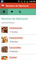 Recetas de Mariscos Affiche