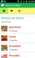 Recetas de Dietas Plakat