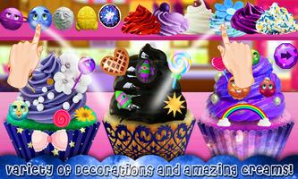 DIY Galaxy Cupcake Maker Chef screenshot 3