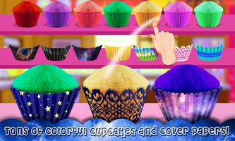 DIY Galaxy Cupcake Maker Chef screenshot 2