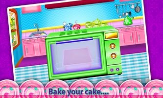 Princess Cosmetics Box Cake Maker! Cooking Game captura de pantalla 2