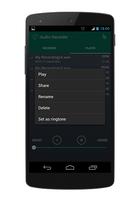 Audio Recorder screenshot 3