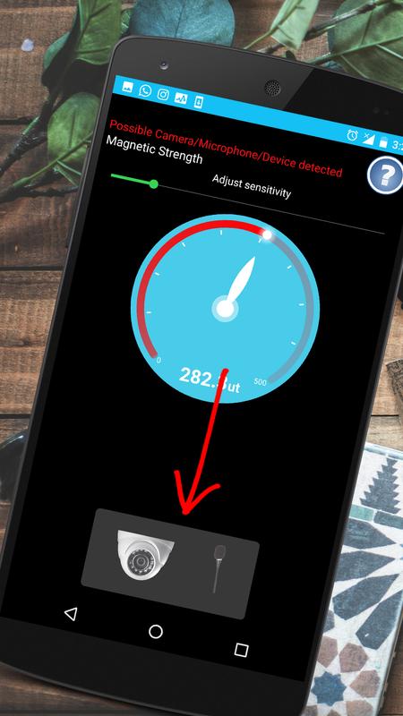Hidden Device Detection : Cam Bug - Magnetometer for ...