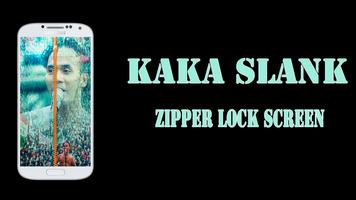 Kaka Slank Zipper Lock Screen capture d'écran 3