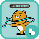 카카오프렌즈 리우 스페셜 버즈런처 움짤 테마 - 라이언 APK