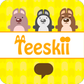 Hello Teeskii 2 카카오톡 테마 (4.0)