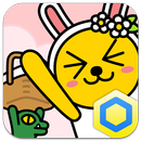 카카오프렌즈 벚꽃놀이 - 카카오홈 테마 APK