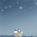 카카오톡 테마-복곰이의 항해(밤버전), 카톡 테마 APK