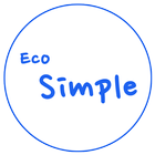 카카오톡 테마 - Eco Simple Blue icon