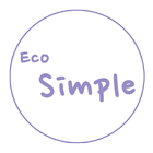 카카오톡 테마 - Eco Simple Purple icon