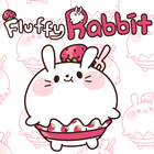 Fluffy Rabbit Kakao Theme. biểu tượng