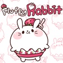 Fluffy Rabbit Kakao Theme. aplikacja