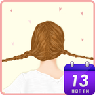 겨울소녀 카카오톡 테마 アイコン