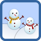 Snow Winter Kakao Talk Theme icône