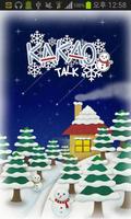 Snow Winter Kakao Talk Theme پوسٹر