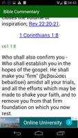 Bible Commentary الملصق