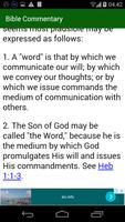Bible Commentary 스크린샷 1