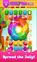 Candy Gummy Match 3 2017 captura de pantalla 3