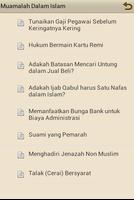 Muamalah Dalam Islam تصوير الشاشة 2