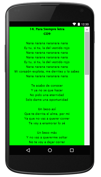 CD9 Para Siempre Música letras APK  for Android – Download CD9 Para  Siempre Música letras APK Latest Version from 