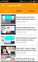 Guide How To For BHIM UPI Affiche