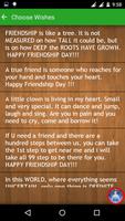 برنامه‌نما Friendship Day Wishes عکس از صفحه