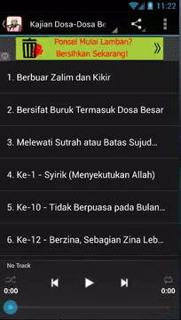 Screenshot 2 for Kajian Khalid Basalamah MP3