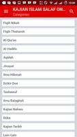 Kajian Islam Salaf Online capture d'écran 3