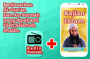 Kajian Ustadz Syafiq Basalamah dan Radio Sunnah Poster