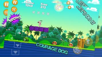 Aventure Courage Amazing dog Courir captura de pantalla 1