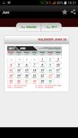 1 Schermata Kalender Jawa 2017