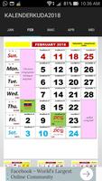 Kalender Kuda 2018 اسکرین شاٹ 1